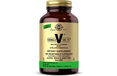 SOLGAR Formula VM-75 - Сильный витаминно-минеральный комплекс, 120 таблеток